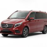 Mercedes-Benz Klasa czerwony